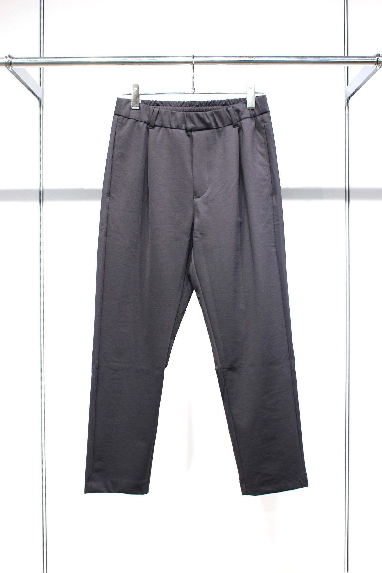 PONTE  RELAX  PANTS | CHACOAL | イージーパンツ