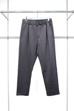 PONTE  RELAX  PANTS | CHACOAL | イージーパンツ