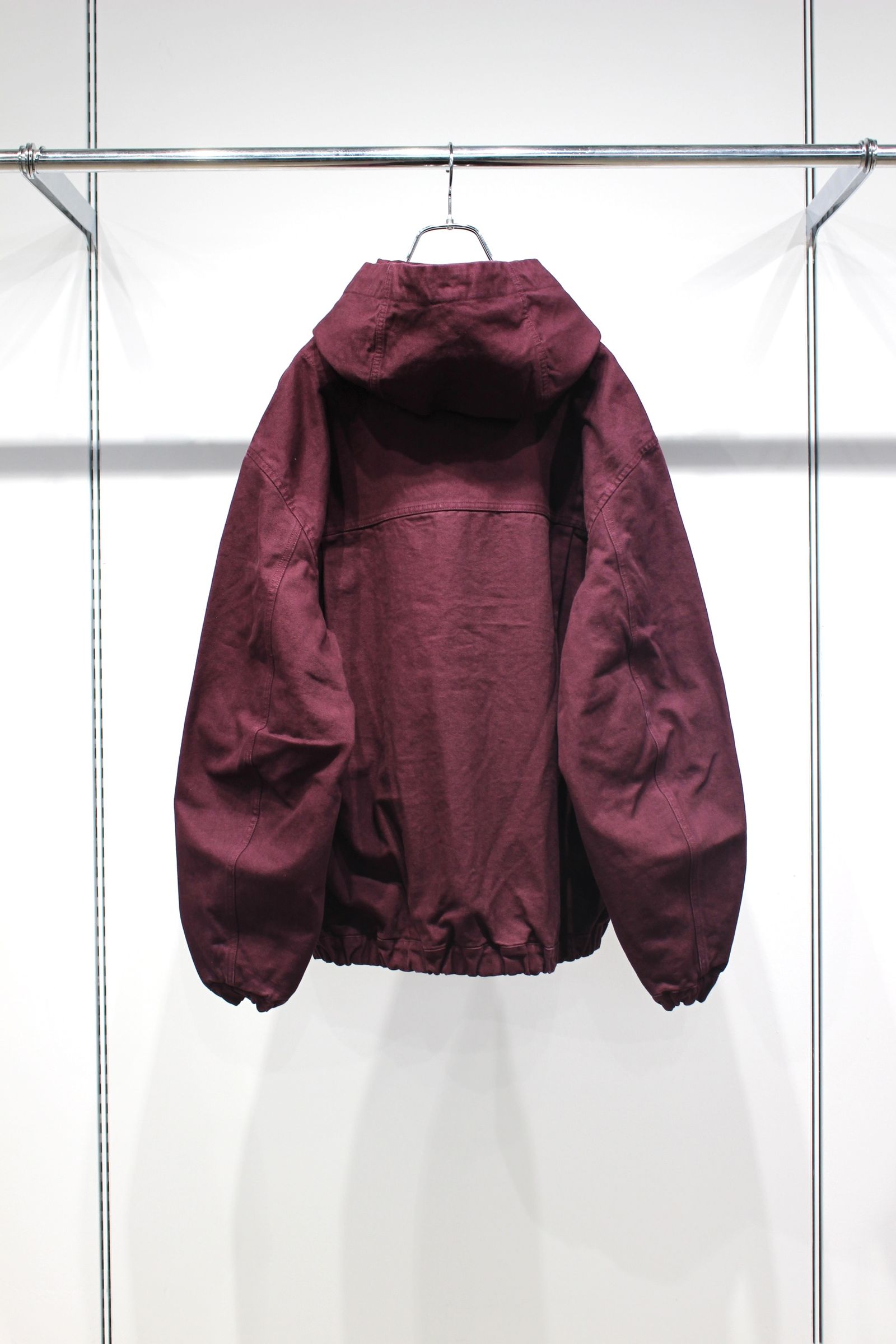 FAITHFUL HOOD JUMPER | WINE | ジップアップフーディー