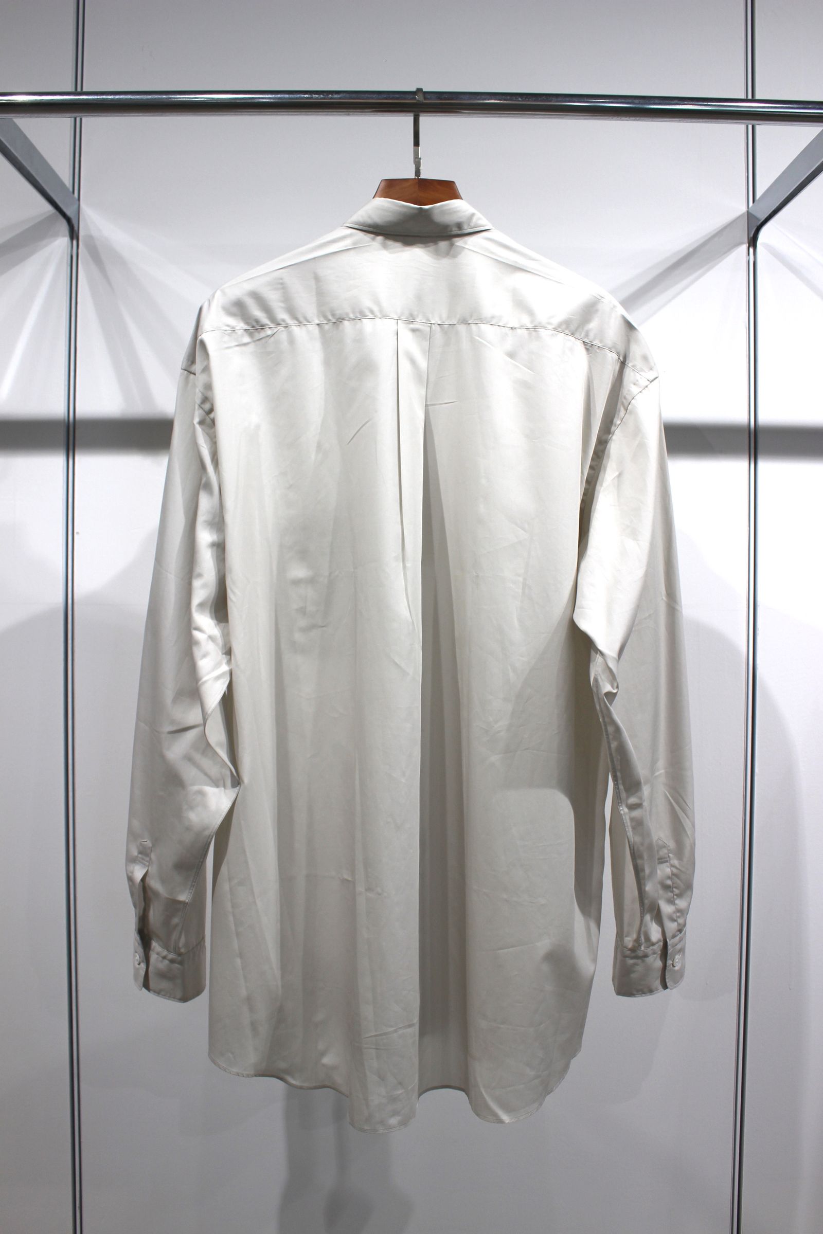 HYPER BIG 200/2 SUPIMA BROAD REGULAR COLLAR SHIRT/L.BEIGE