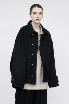 Soft Wool Twill Blouson/ショートブルゾン