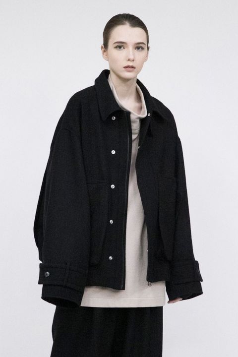 Soft Wool Twill Blouson/ショートブルゾン