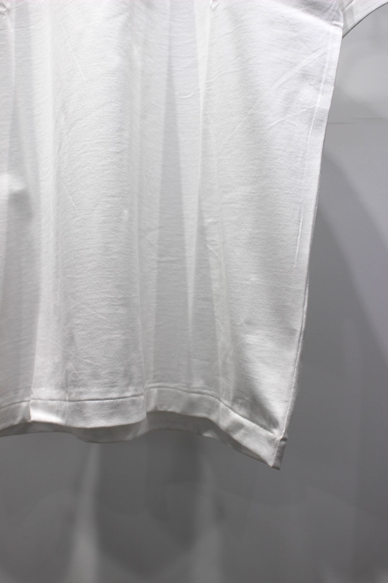 HIGH GAUGE SUVIN JERSEY S/S TEE | PURE WHITE | カットソー