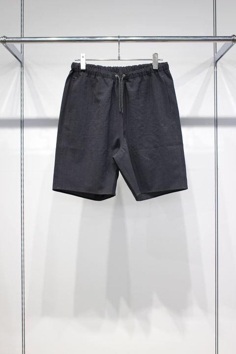 SHARI SHORTS | CHAMBRAY BLACK | イージーショーツ