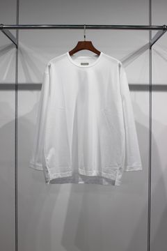 HIGH-GAUGE T/C TEE | WHITE | カットソー