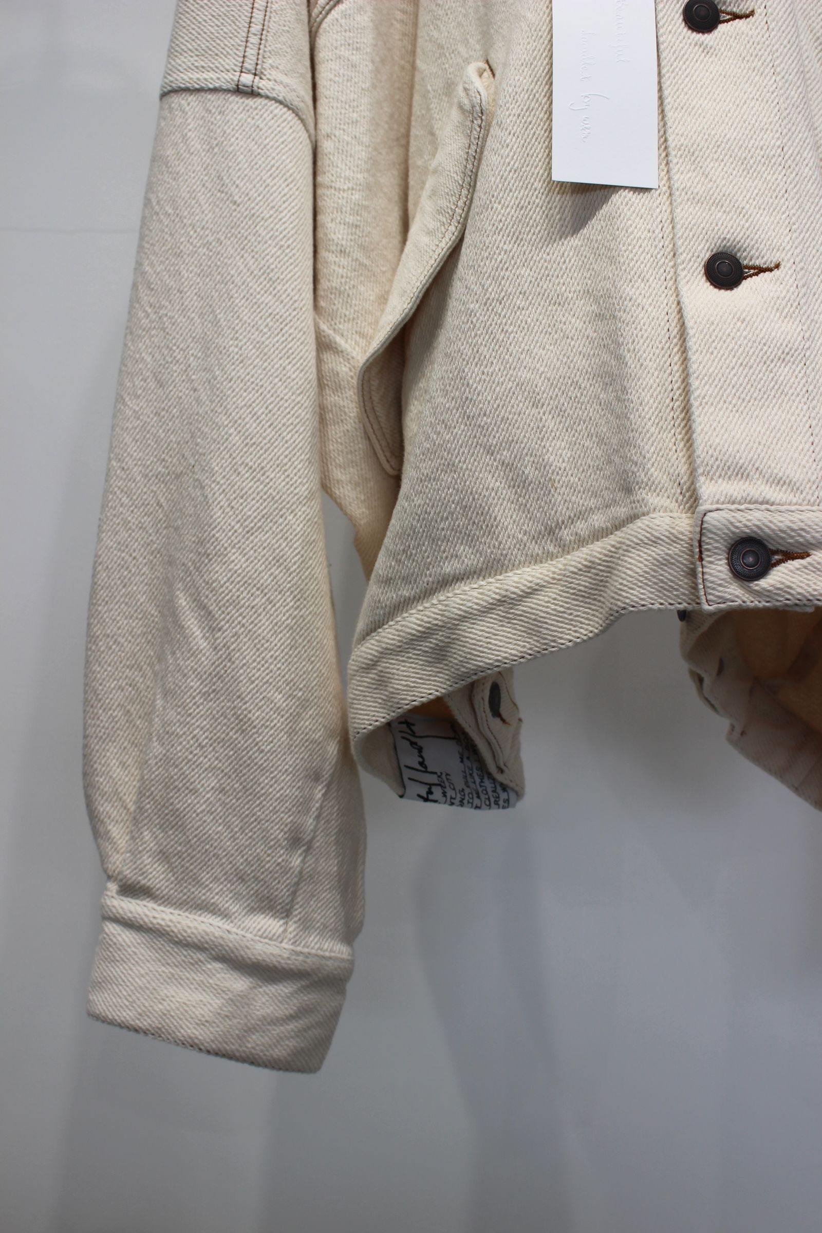 SOFT DENIM WIDE JACKET | KINARI | ソフトデニムジャケット