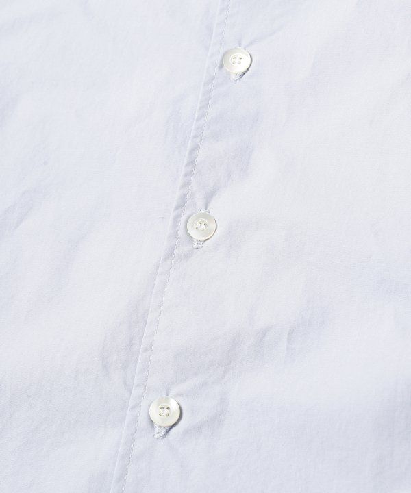CUTTING OVER SHIRT/シャツ/サックス