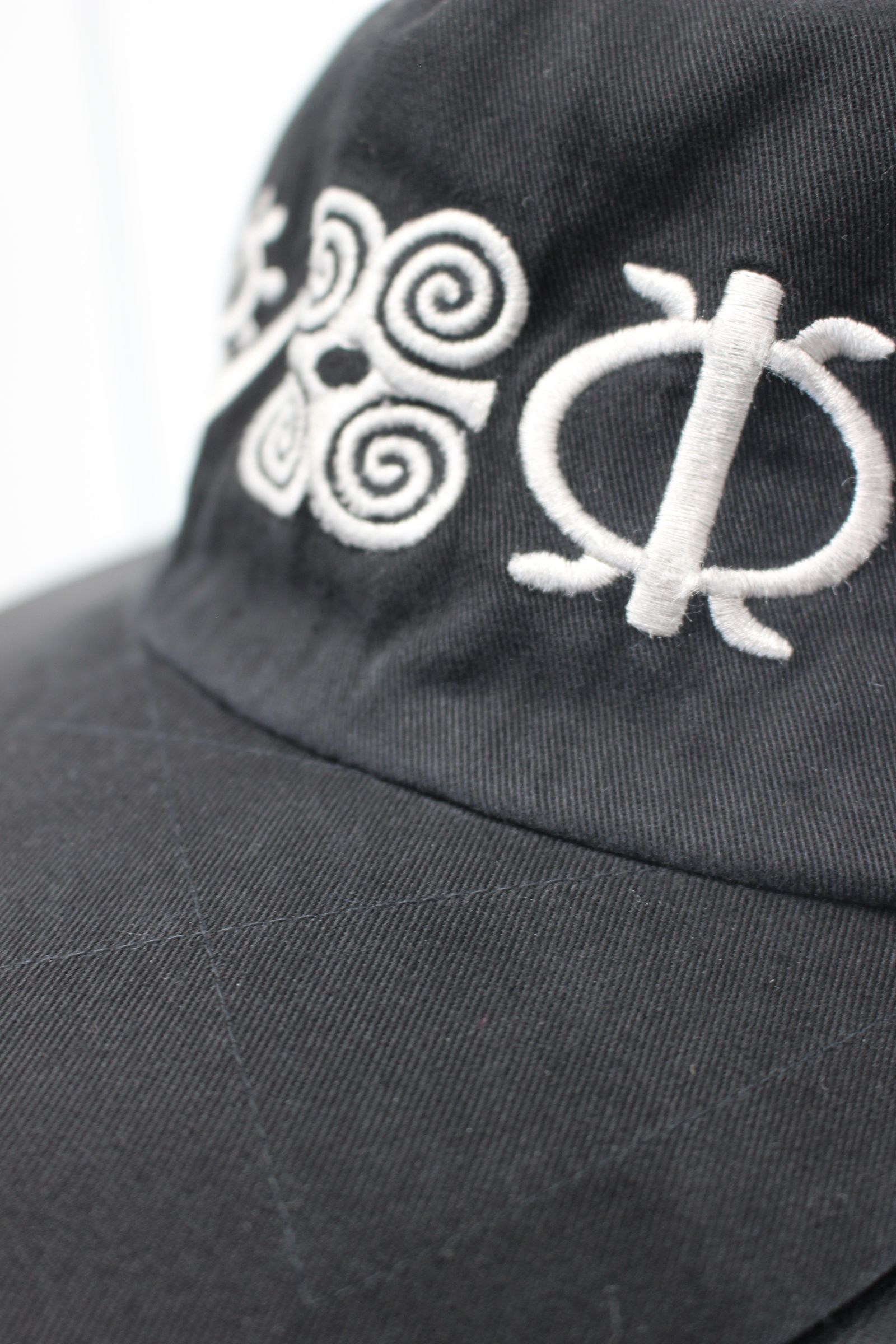 Adinkra Symbols Cap | BLACK | キャップ