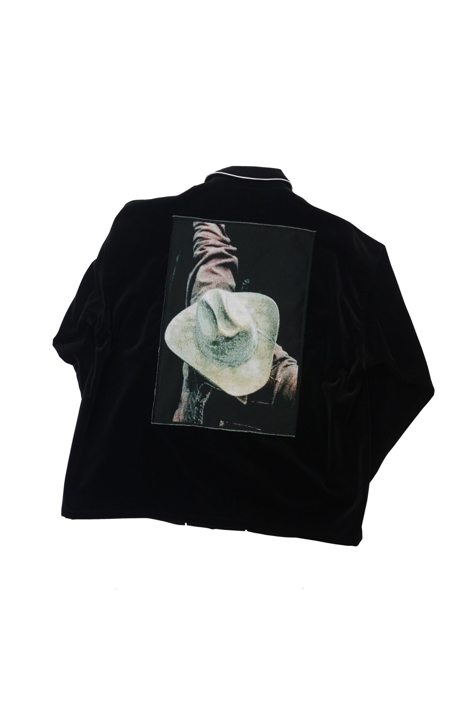 KIDILL X EDWIN Patches Black Denim Shirt-Jacket - Wrong Weather