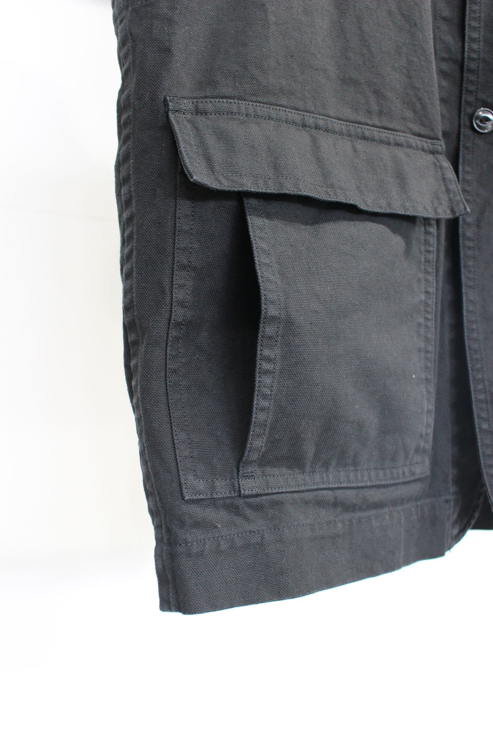HEAVY OXFORD Double Vest | BLACK | ベスト