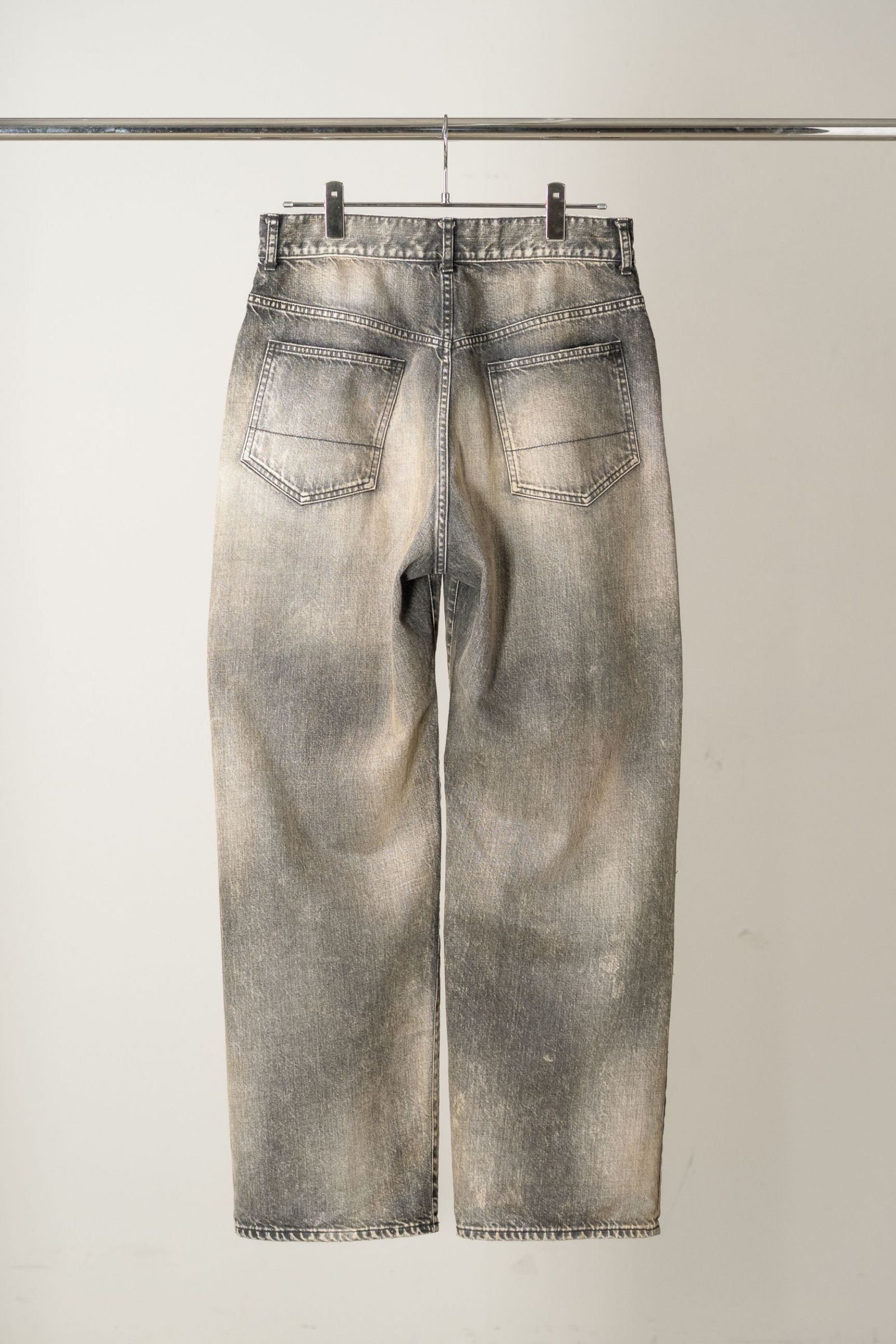 #02 TAPERED 5P DENIM PANTS | BLACK | デニムパンツ
