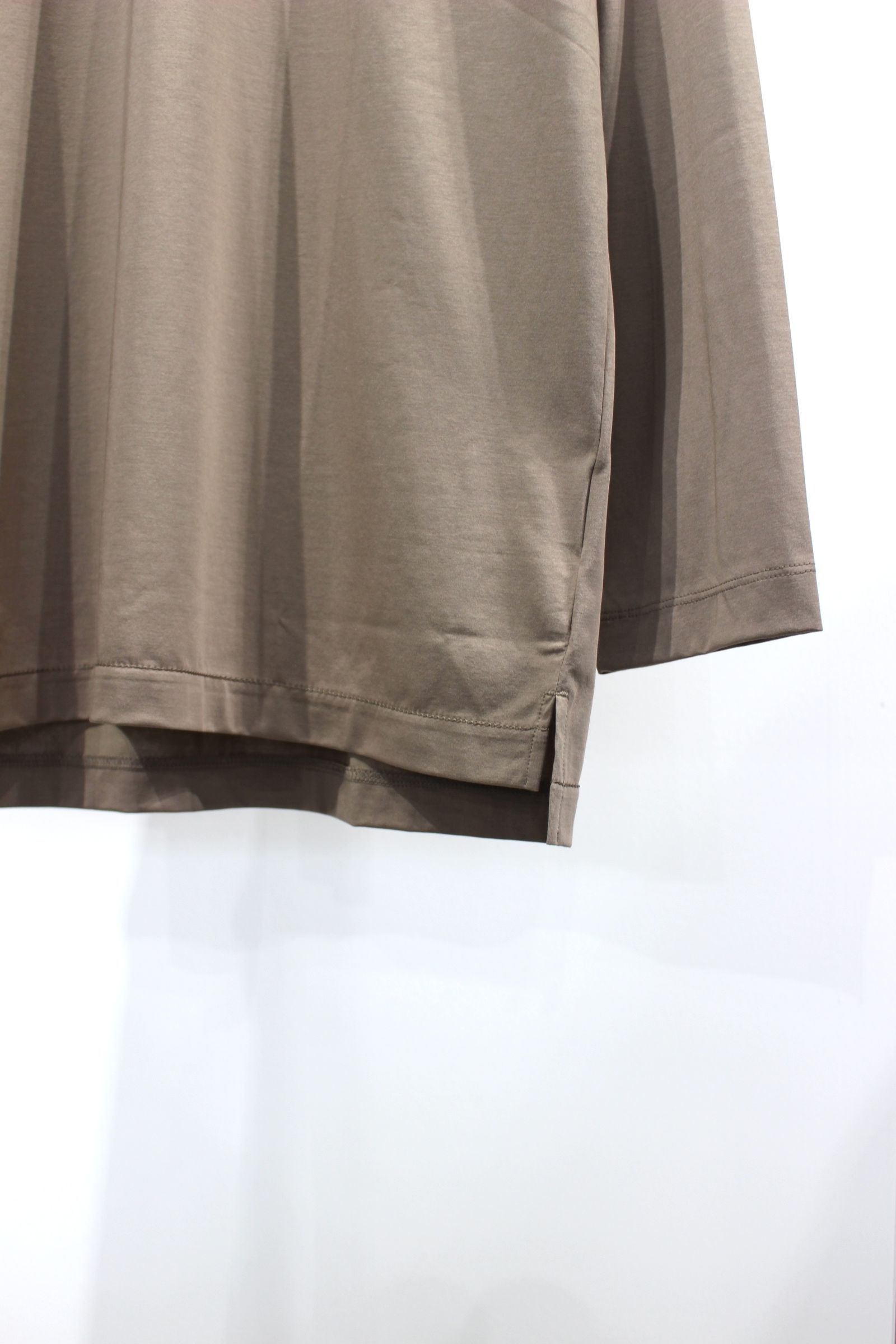 HIGH-GAUGE T/C TEE | MOCHA | カットソー