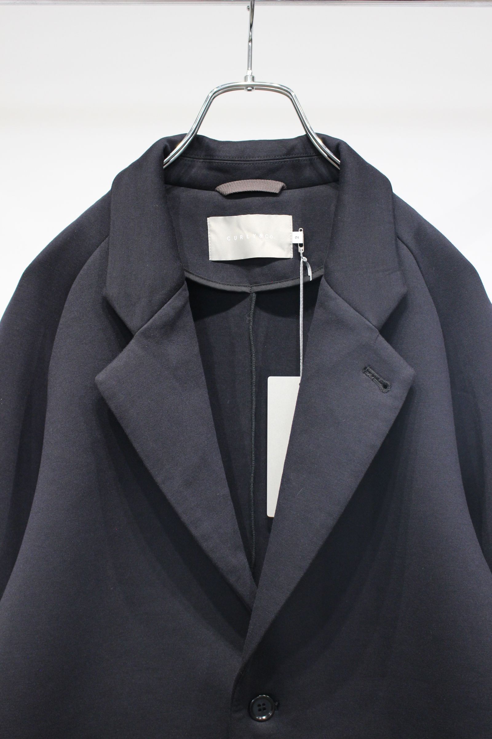 AIR DOUBLE-KNIT JACKET | BLACK | テーラードジャケット