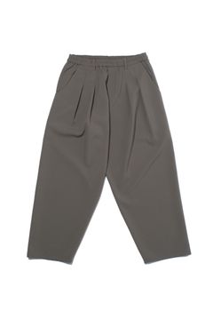 AIR BALLOON TROUSER | Beige | バルーンテーパードパンツ