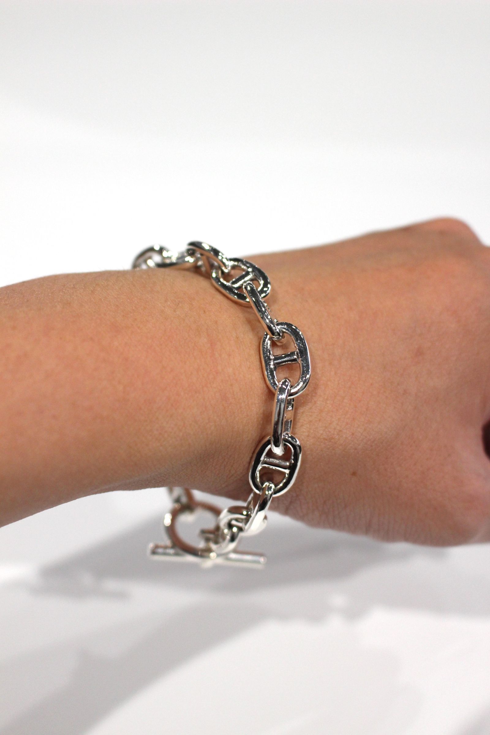 TAXCO SILVER CHAIN BRACELET/IT21A401