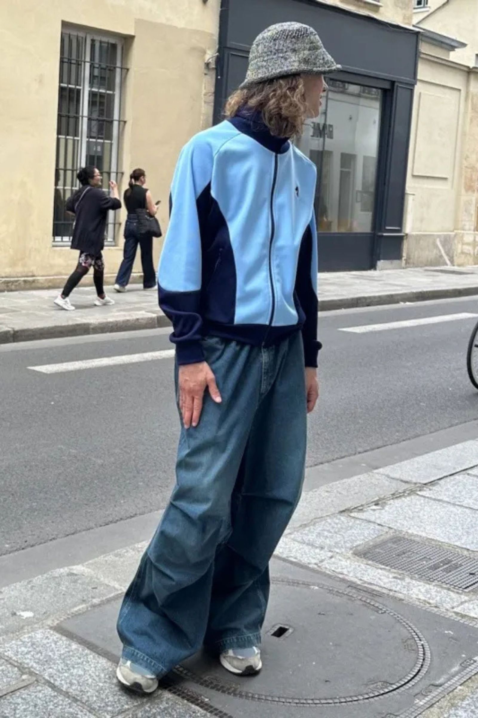 [ラスト1点] PARACHUTE DENIM PANTS | INDIGO | デニム