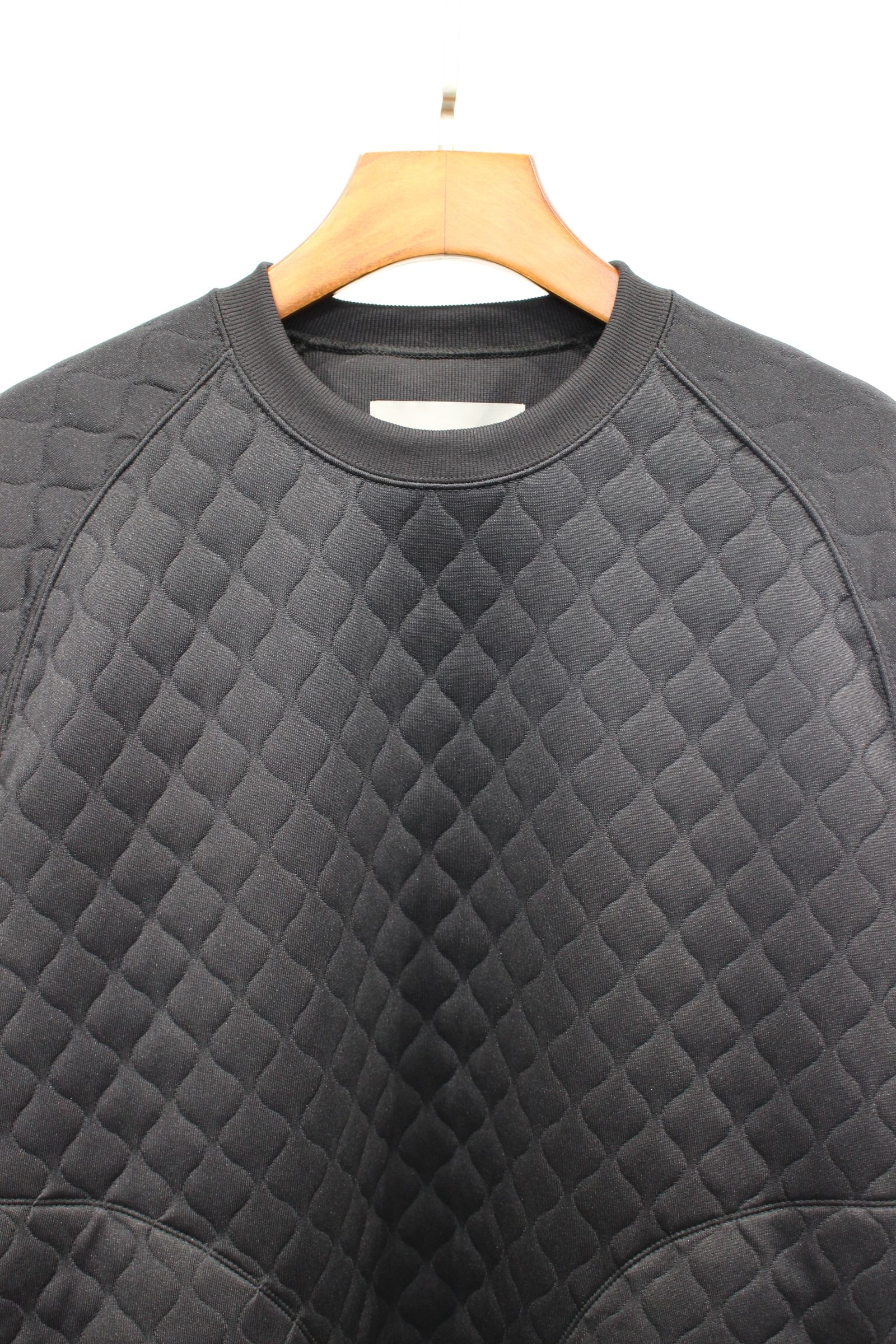 QUILTING JACQUARD P/O/BLACK