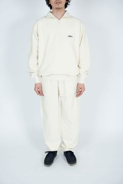 THOUSANDMILE HALF ZIP SWEAT SET UP/OFF WHITE