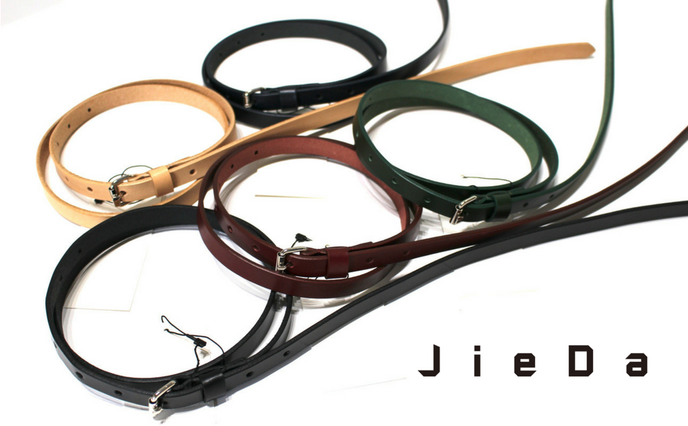 New!【JieDa/ジエダ】細めのレザーロングベルトが入荷！