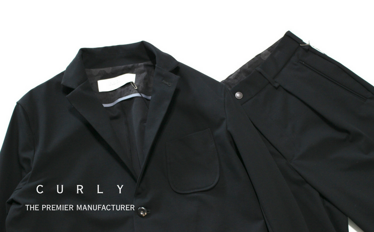 Last 1!【CURLY/カーリー】クールマックス素材を使用した夏にも着たいセットアップ