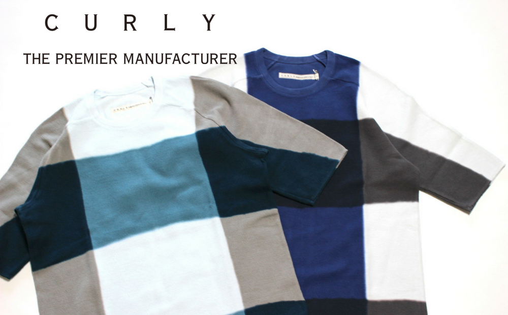 New ITEM!【CURLY/カーリー】注染染めを施し、1枚ごとに表情の違うカットソー