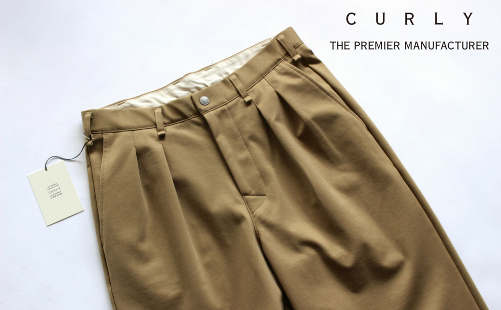 Last 1!【CURLY/カーリー】2タックワイドパンツが人気です！