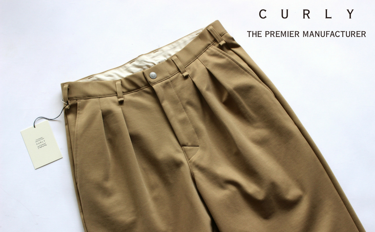 Last 1!【CURLY/カーリー】2タックワイドパンツが人気です！