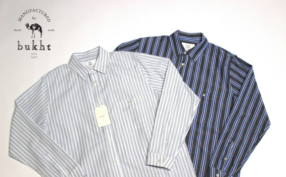 New!【bukht/ブフト】最近またシャツが良いです！