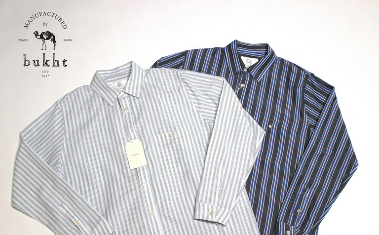 New!【bukht/ブフト】最近またシャツが良いです！