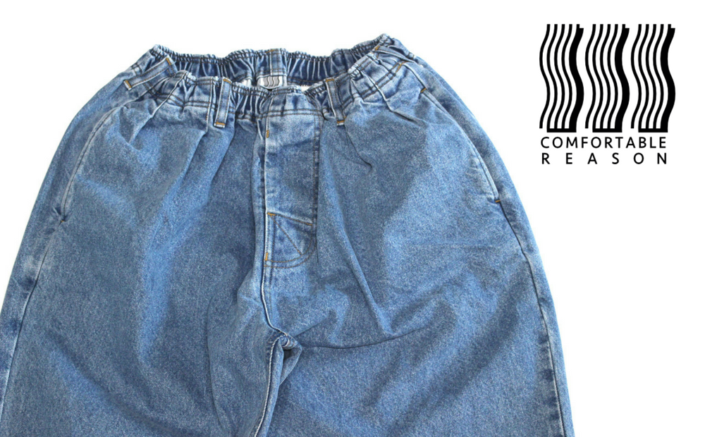 New!【COMFORTABLE REASON/コンフォータブルリーズン】イージーデニムパンツの入荷です！