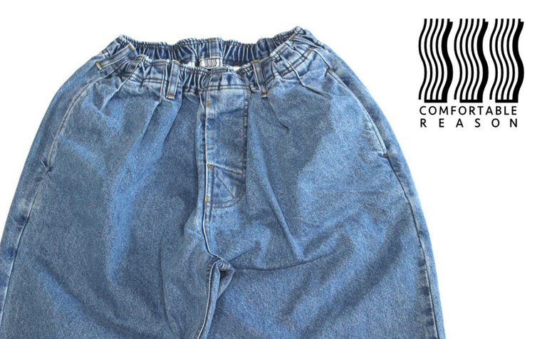 New!【COMFORTABLE REASON/コンフォータブルリーズン】イージーデニムパンツの入荷です！
