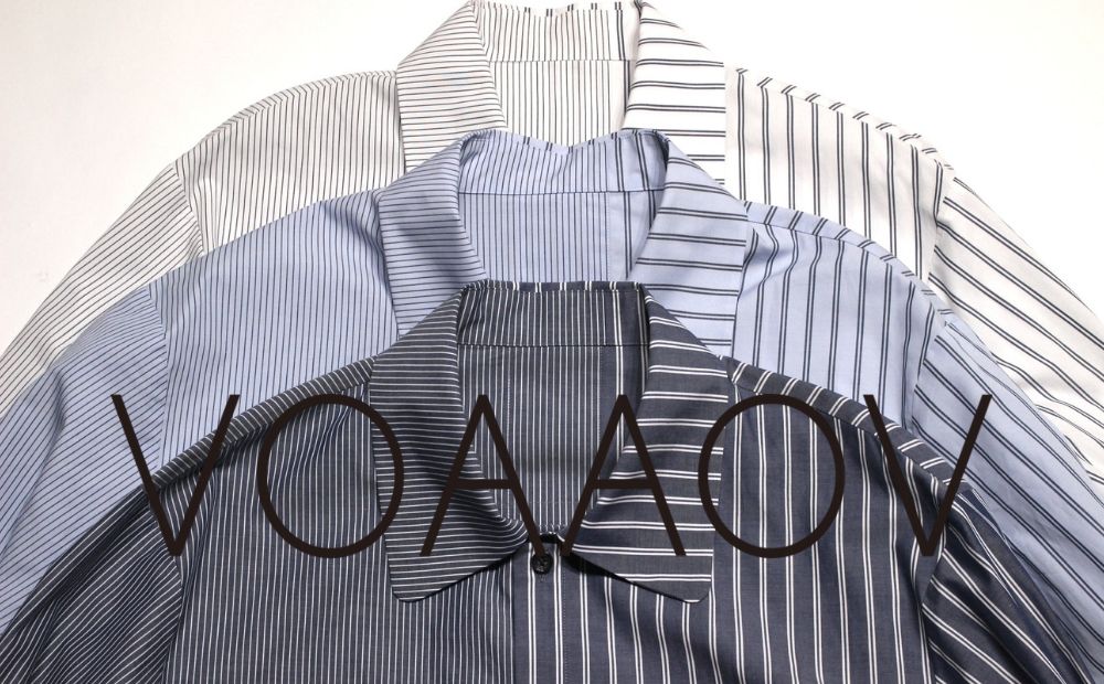 New!【VOAAOV/ヴォアーブ】人気の定番シャツ・クレイジーパターンの入荷！