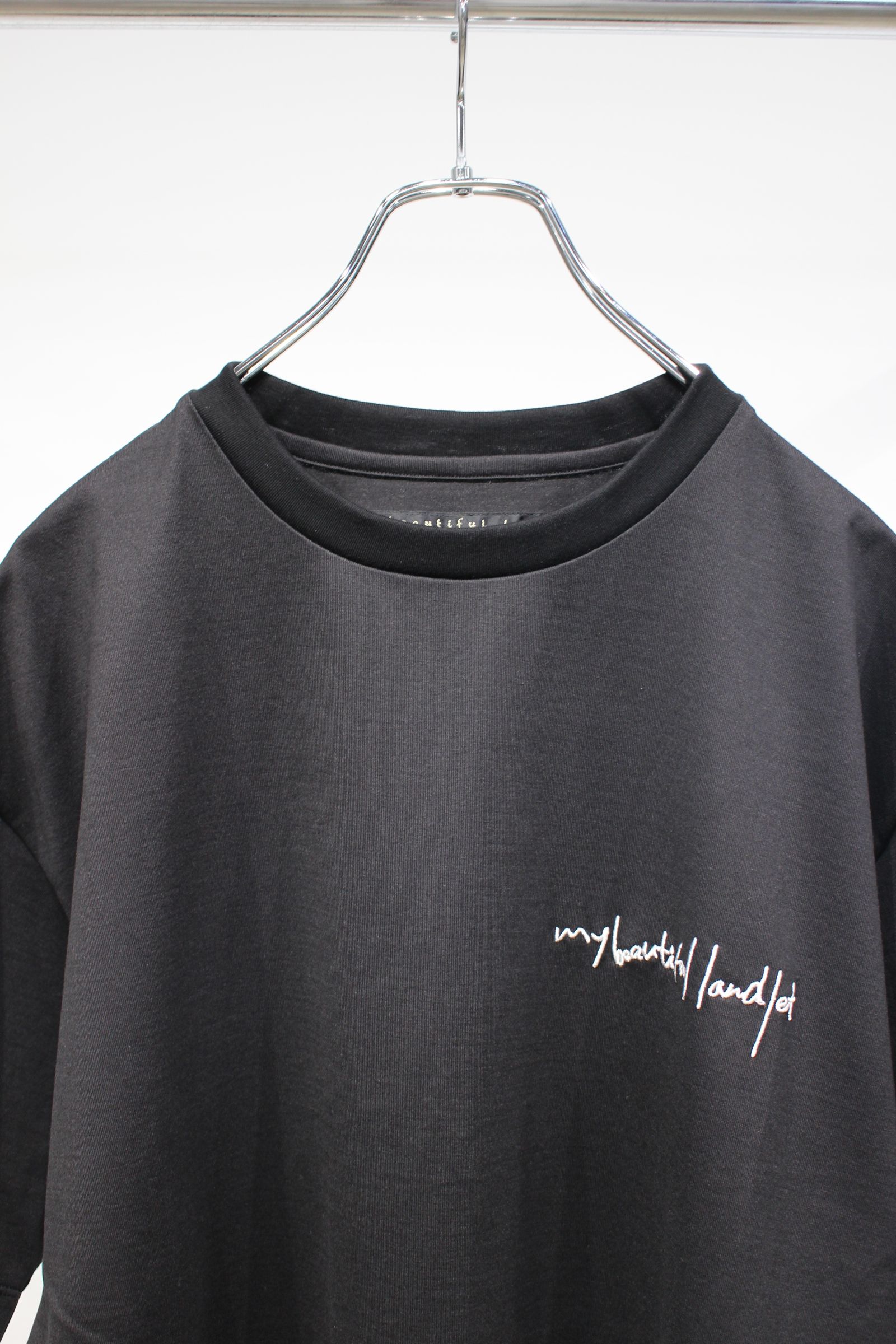 my beautiful landlet - MERCERIZATION JERSEY EMBROIDERY T