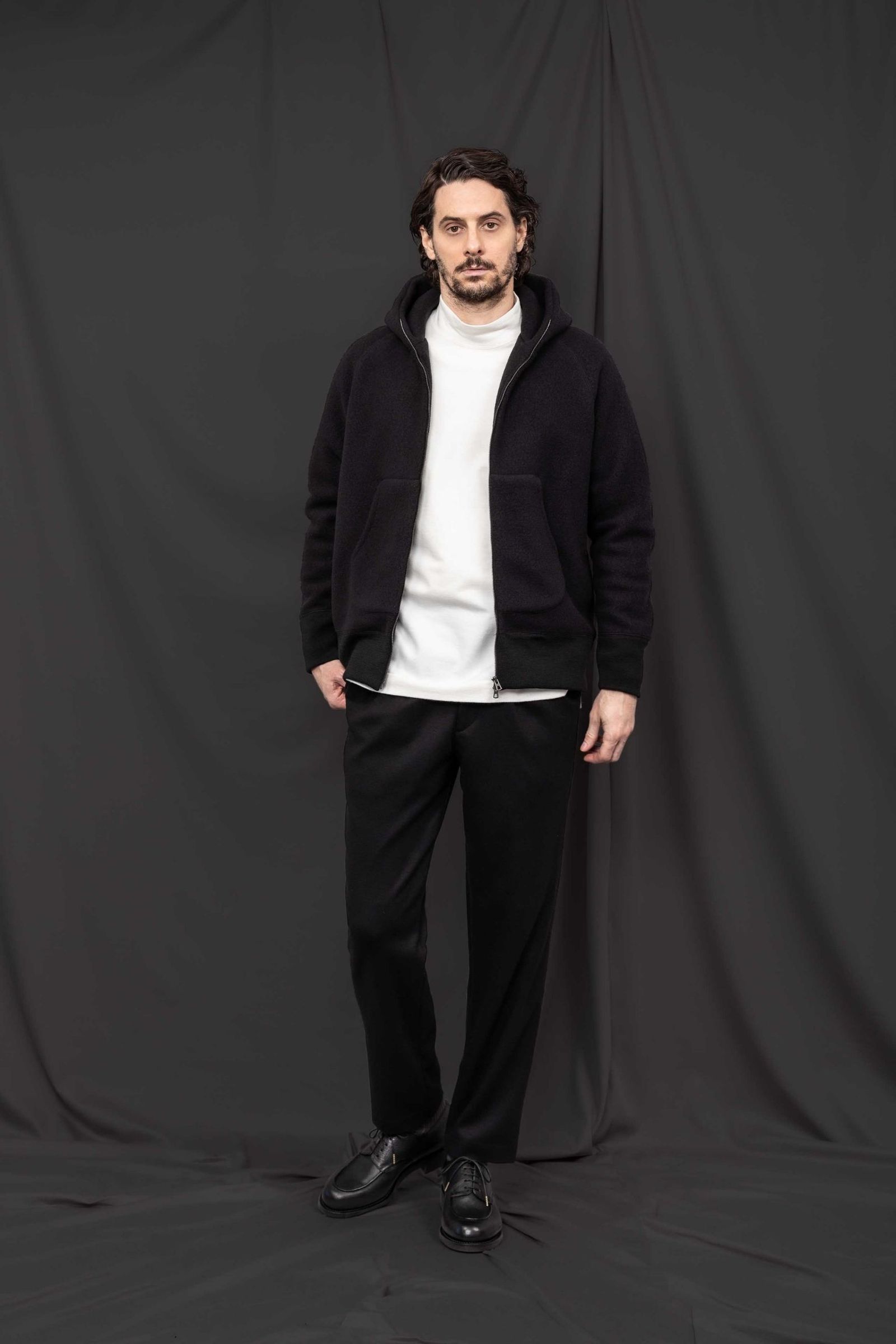 COMPACT FRENCH TERRY P/O/NAVY