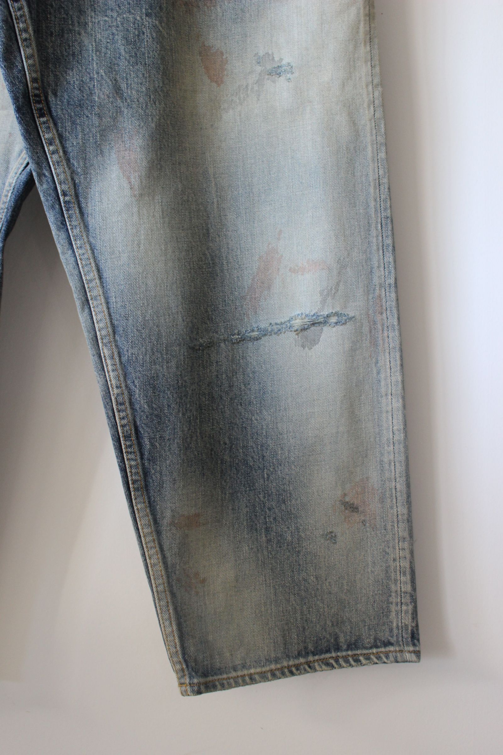 ANCELLM - SELVEDGE TAPERED 5P DENIM PANTS/INDIGO | NapsNote