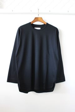 DEVIN L/S Crew Tee | BLACK | カットソー