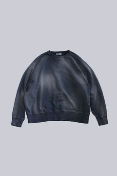 [ラスト1点] VINTAGE FADE BOTH V-GAZETTE SWEAT SHIRT | SUMI | スウェット
