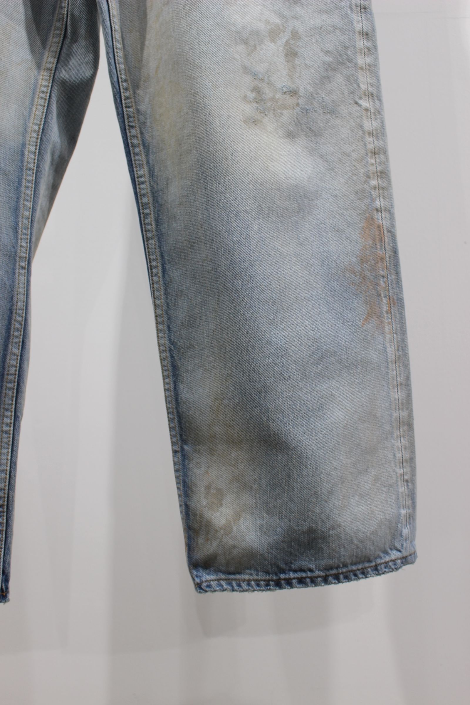 SELVEDGE DENIM STRAIGHT 5P PANTS/ INDIGO
