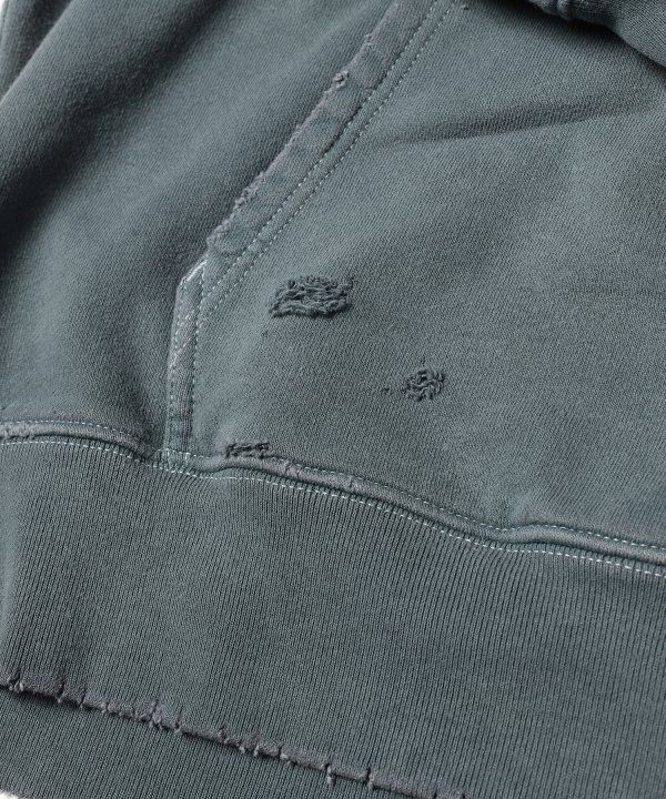 JieDa SWEAT HOODIE/パーカー/グリーン