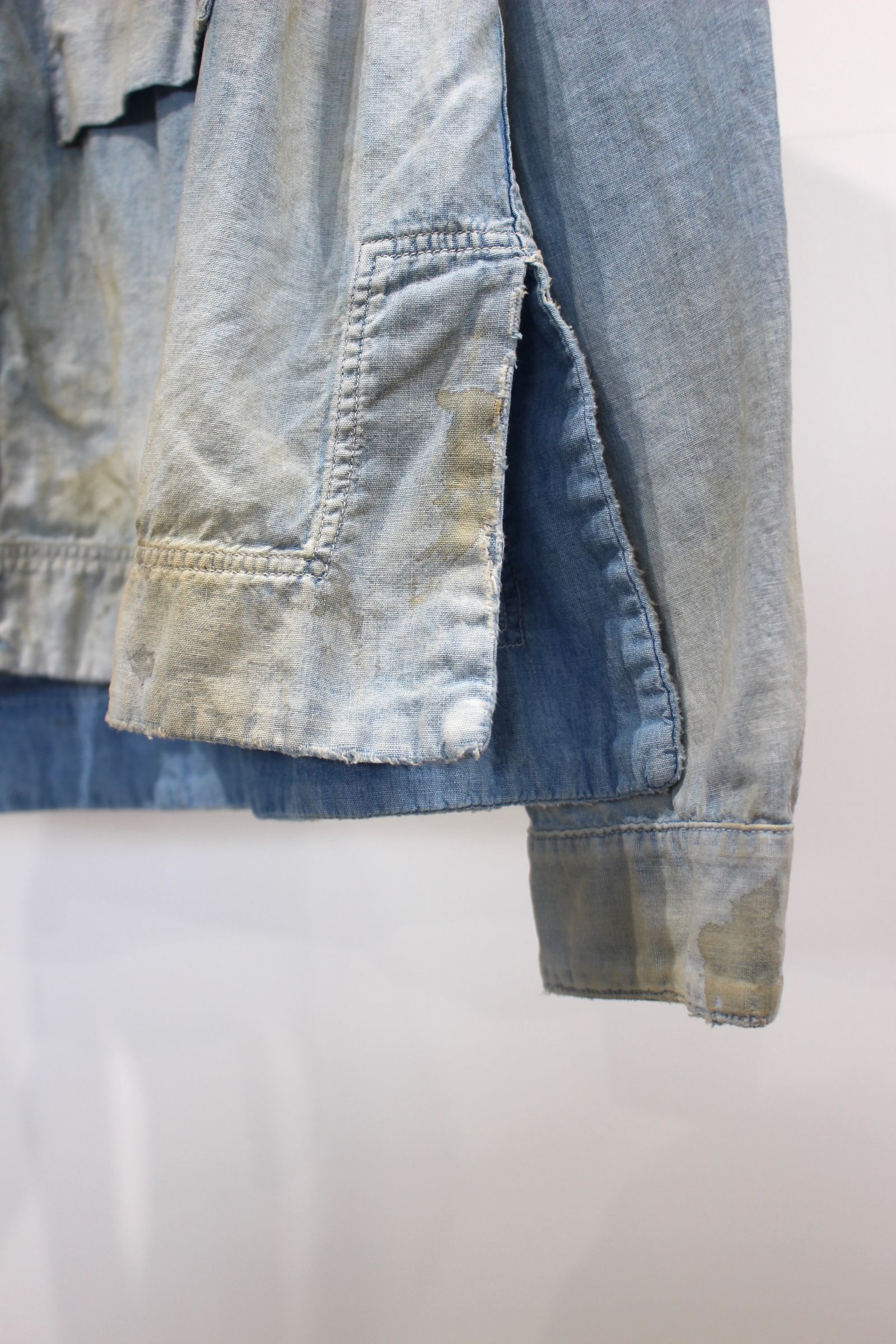 CHAMBRAY SHIRTS JACKET/INDIGO