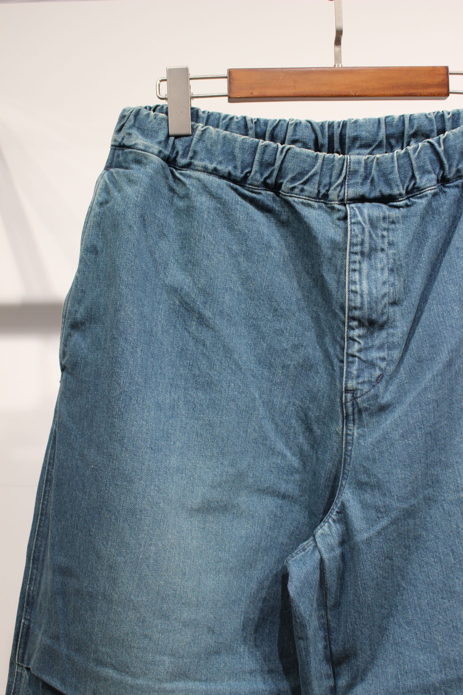 [ラスト1点] PARACHUTE DENIM PANTS | INDIGO | デニム