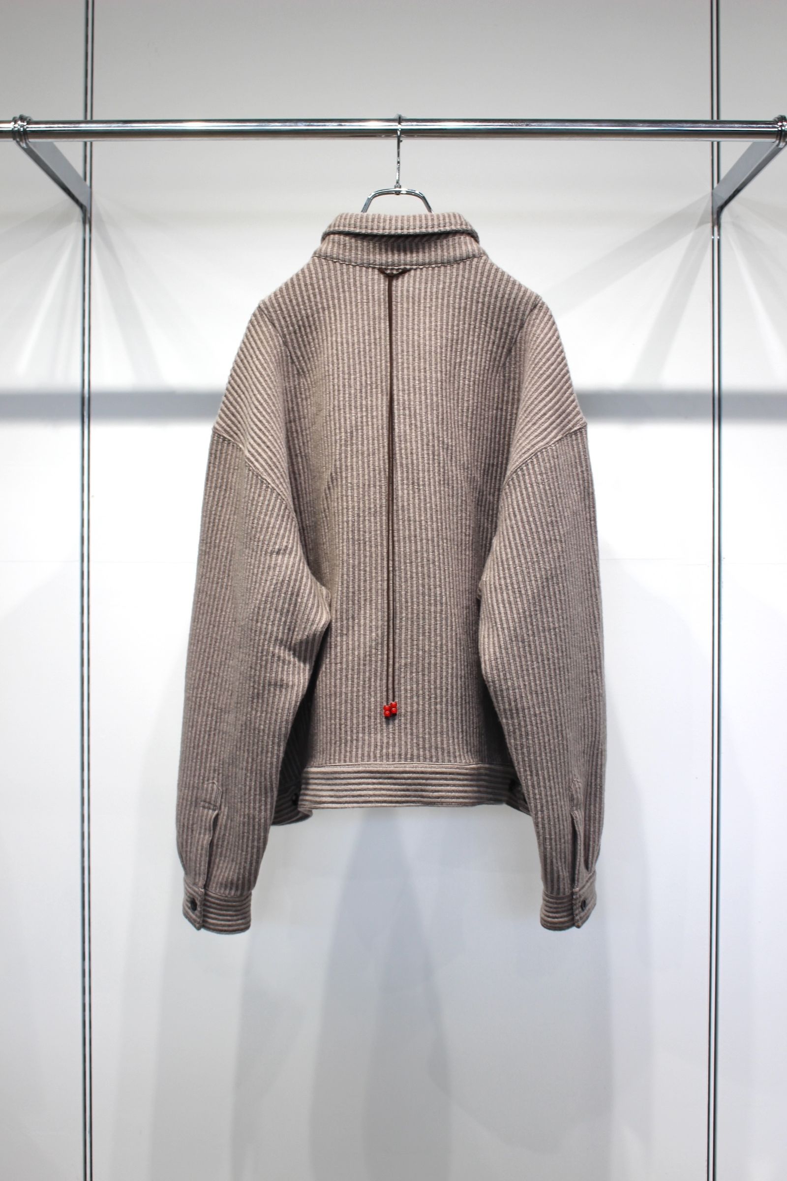 WOOL CORDUROY WORK SHIRT JACKET | SAND | シャツジャケット
