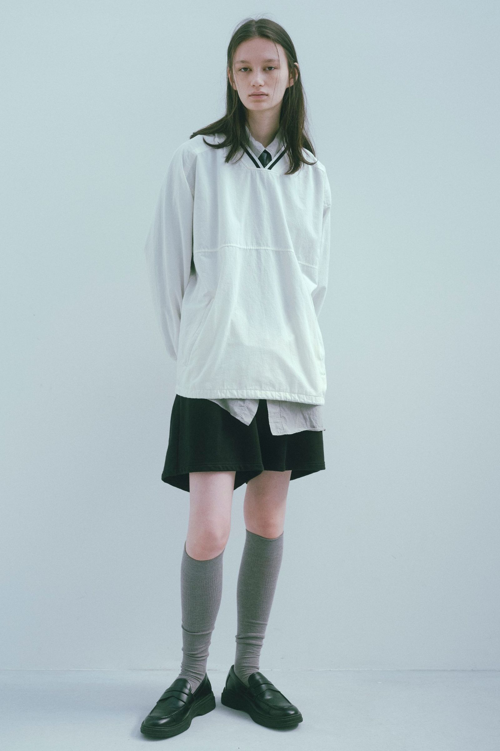 C/N PULLOVER SHIRT | WHITE | プルオーバーシャツ