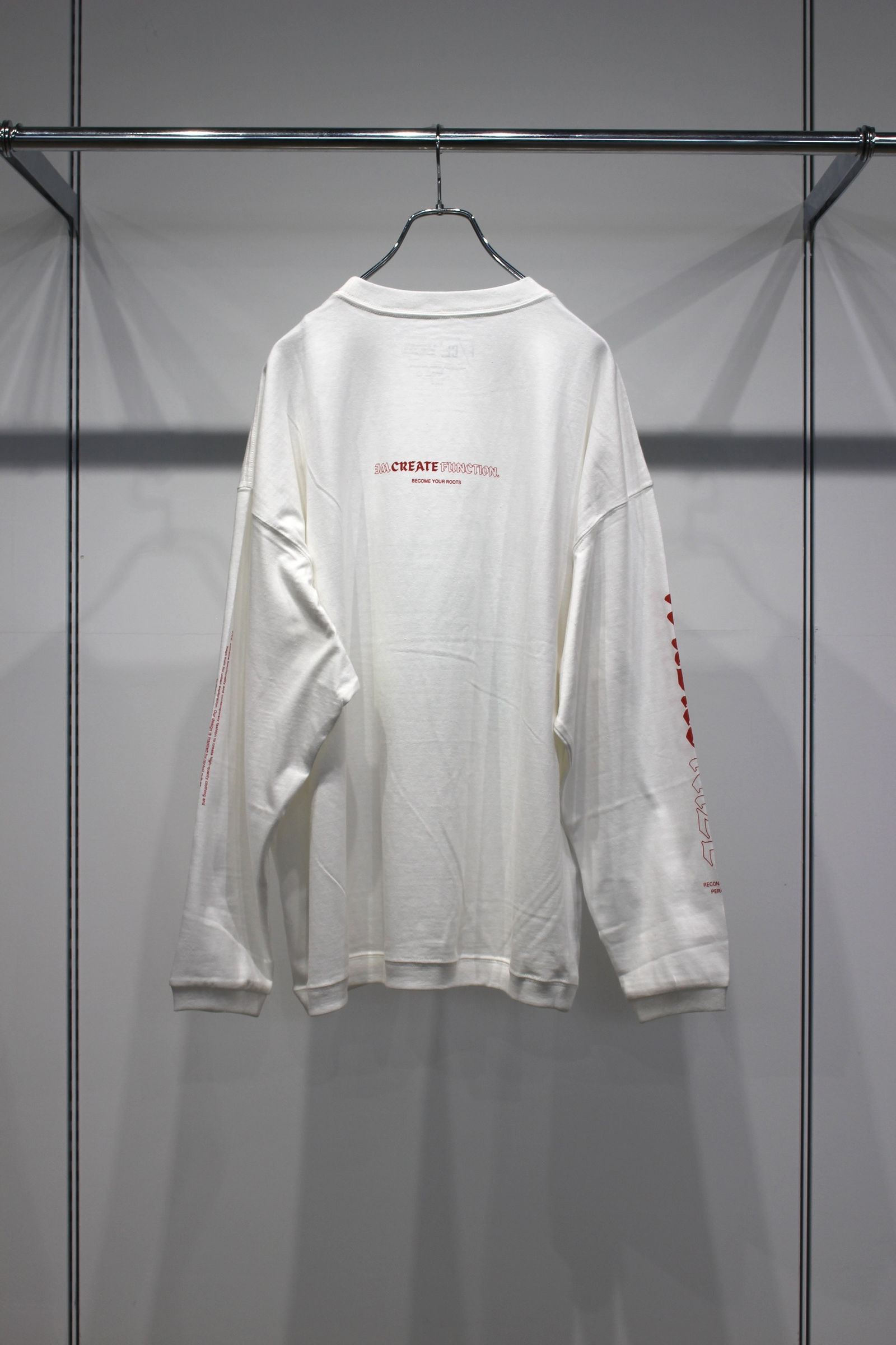 RE AIKAWA LONG SLEEVE TYPE-A | White | カットソー