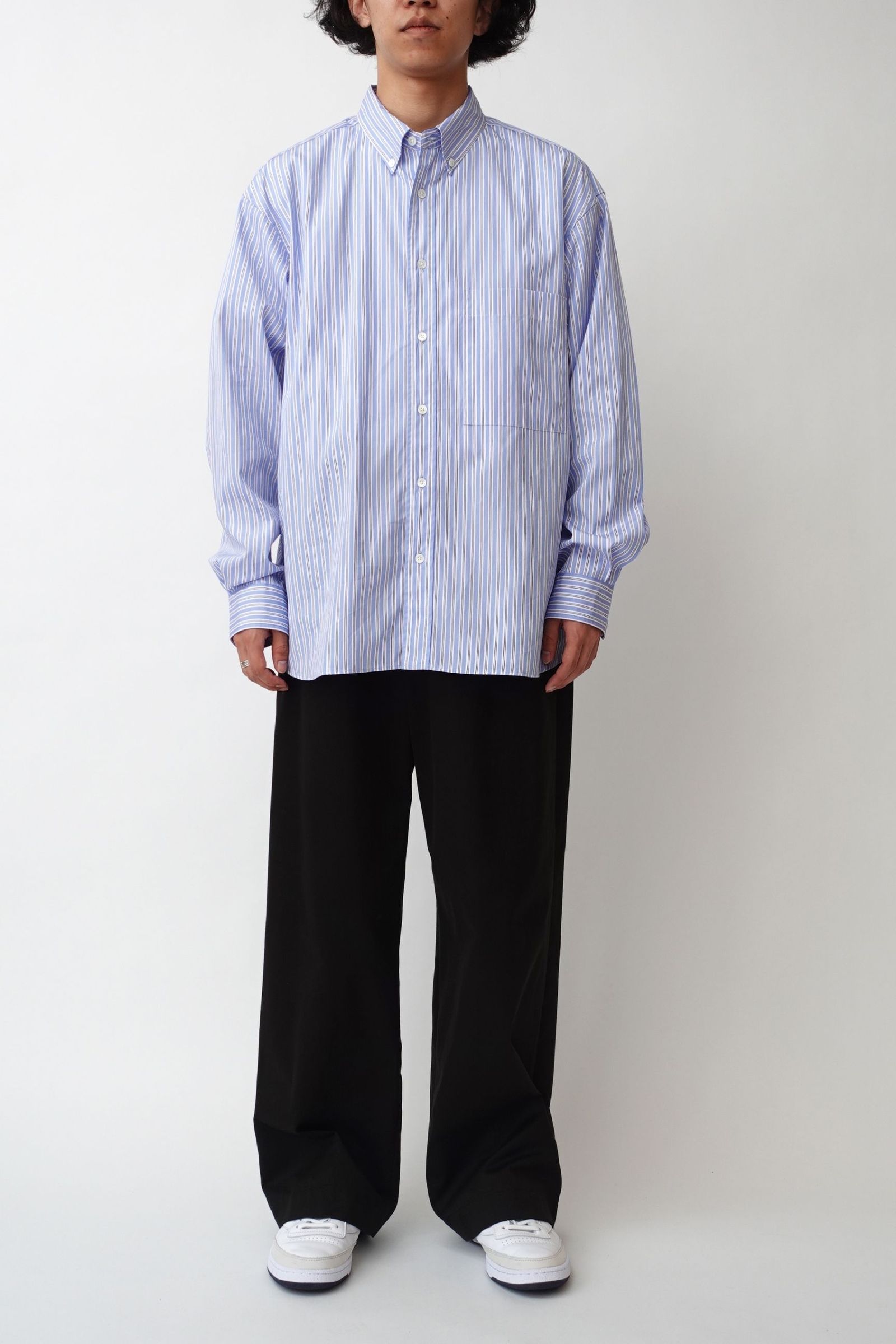 T.M. STRIPE BUTTON DOWN SHIRT/ボタンダウンシャツ