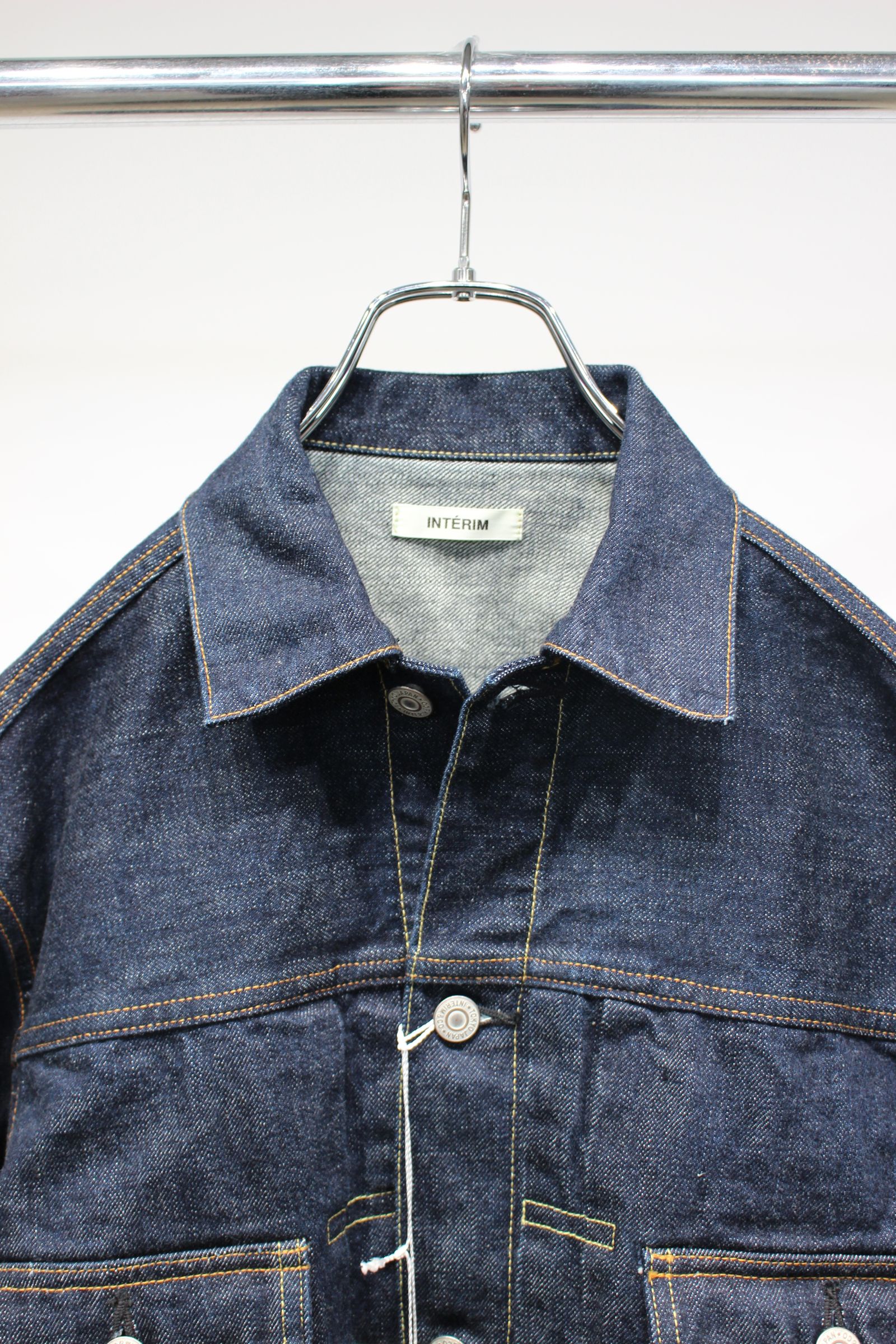 "2ND" SHUTTLE DENIM SIDE PANEL JACKET | NAVY | デニムジャケット