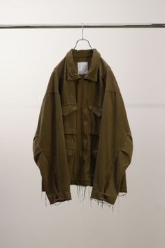 SILK SUEDE FIELD JACKET | KHAKI | フィールドジャケット