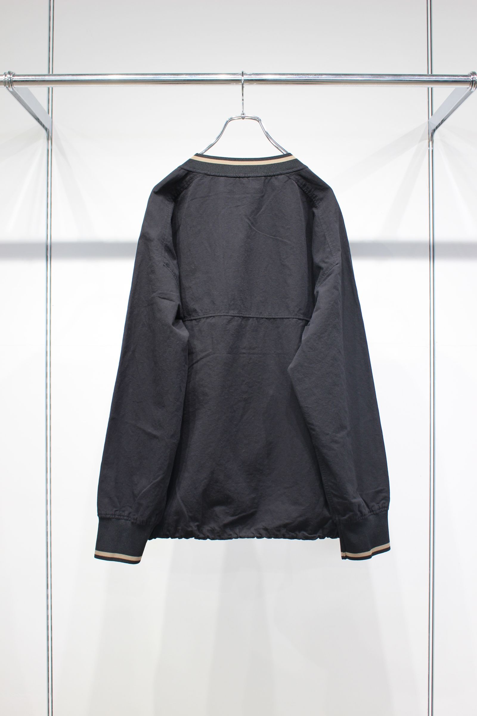 [ラスト1点] C/N PULLOVER SHIRT | BLACK | プルオーバーシャツ