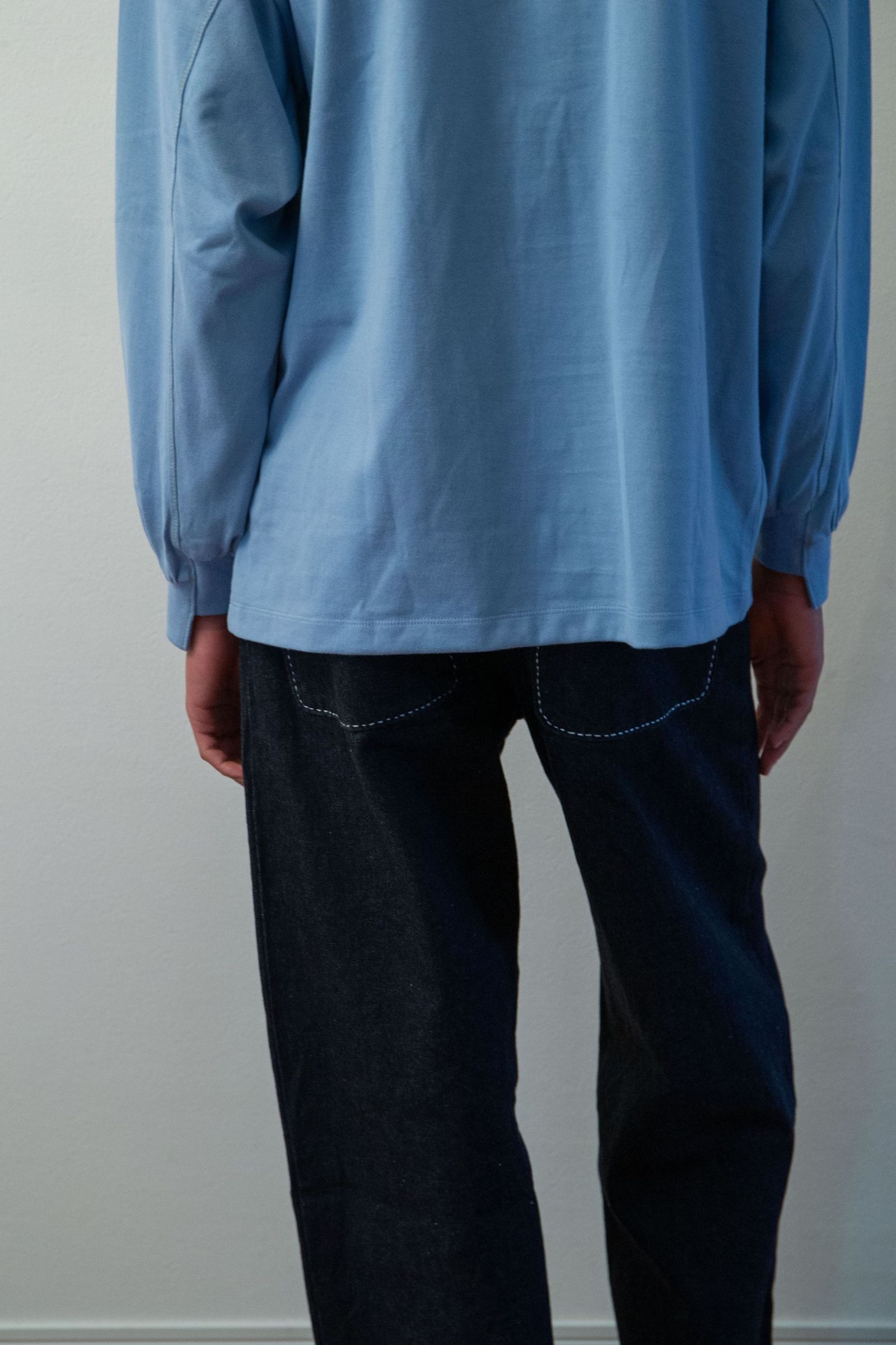 Wind L/S T-shirts | SAX | カットソー