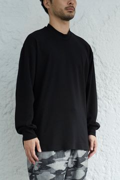 VICTOR L/S MOC TEE/モックネックカットソー